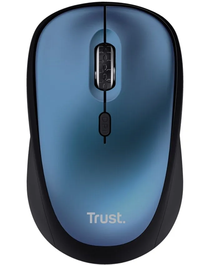 Miš Trust YVI+ Silent Wireless Eco Blue