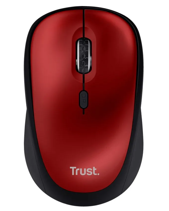 Miš Trust YVI+ Silent Wireless Eco Red
