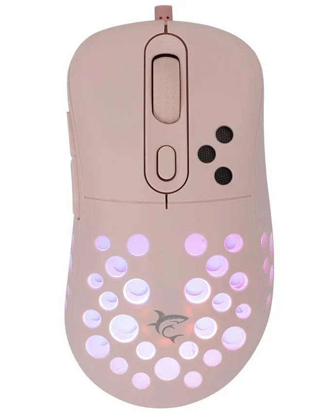 Miš White Shark Azrael GM-5013 Pink