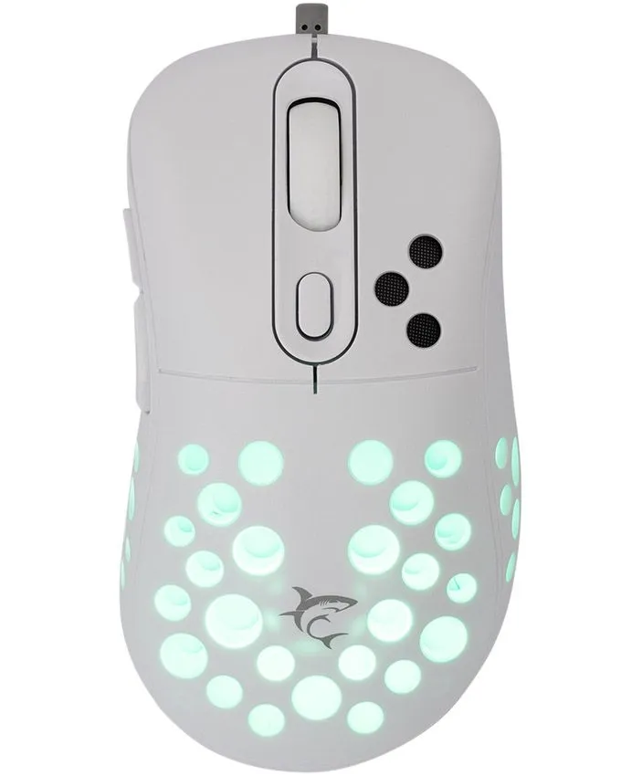 Miš White Shark Azrael GM-5013 White