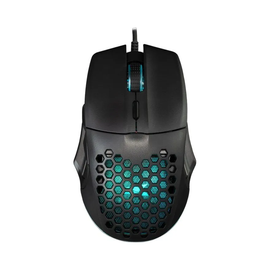 Miš White Shark Baracuda Penguin Gaming / RGB / Black