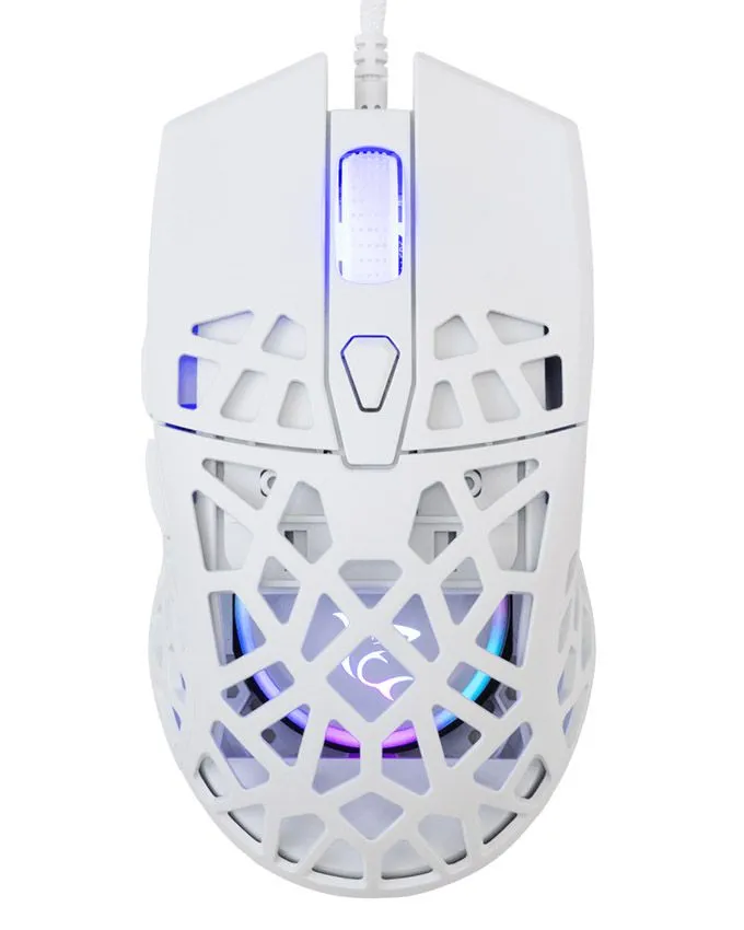 Miš White Shark GM 5018 CARADOC RGB White