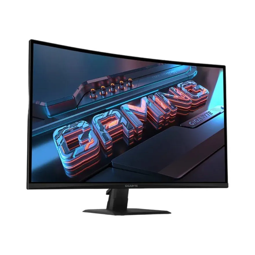 Monitor Gigabyte 31.5'' (GS32QCA) 2K QHD / 180Hz / LCD / VA / HDR / Gaming / zakrivljen