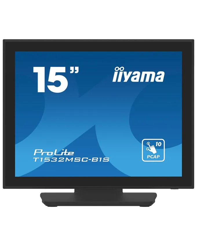 Monitor Iiyama 15'' PCAP Bezel Free 10P Touch Black