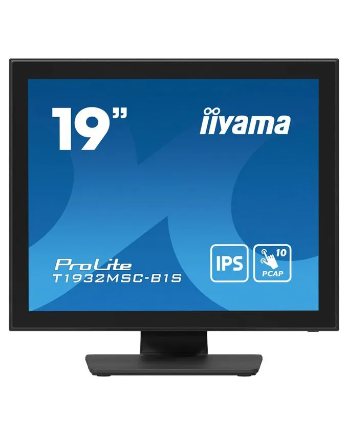 Monitor Iiyama 19'' T1932MSC-B1S 10pt IPS Touch Black