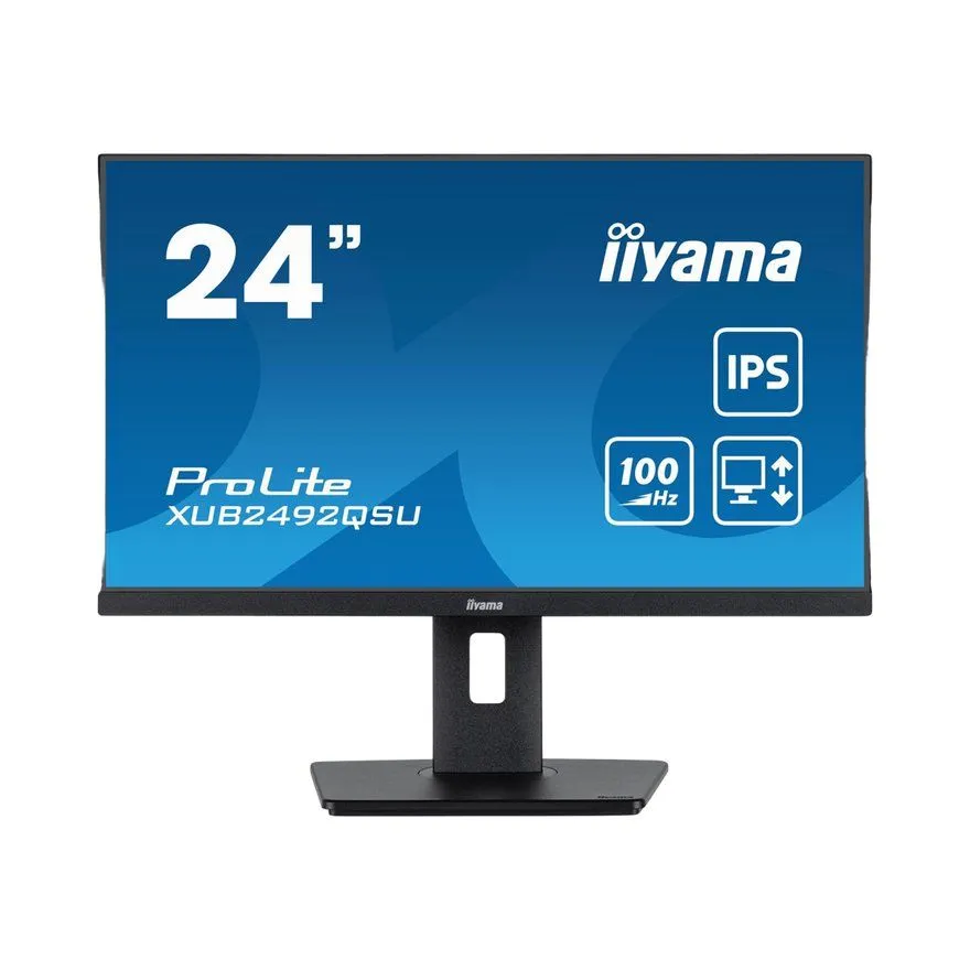 Monitor Iiyama 24'' XUB2492QSU-B1 IPS 2560x1440 100Hz Black