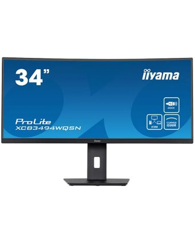 Monitor Iiyama 34'' XCB3494WQSN-B5 zakrivljen