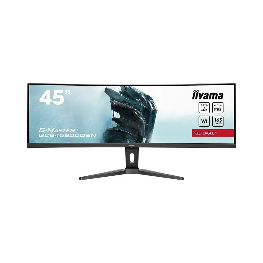 Monitor Iiyama 44.5'' (GCB4580DQSN-B1) / 165Hz / LCD / VA / HDR / Gaming / zakrivljen