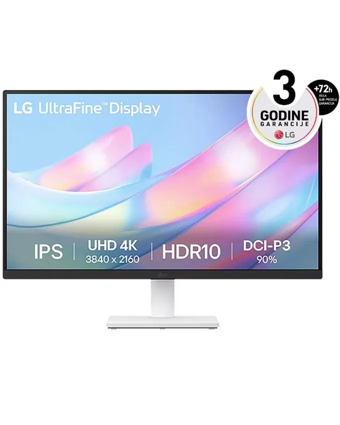 Monitor LG 27'' 27US500-W UltraFine 16:9 UHD 4K IPS
