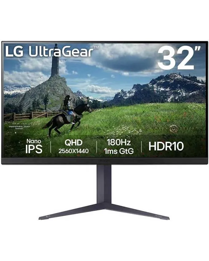 Monitor LG UltraGear 32'' 32GS85Q-B.AEU QHD Nano IPS 180Hz Gaming