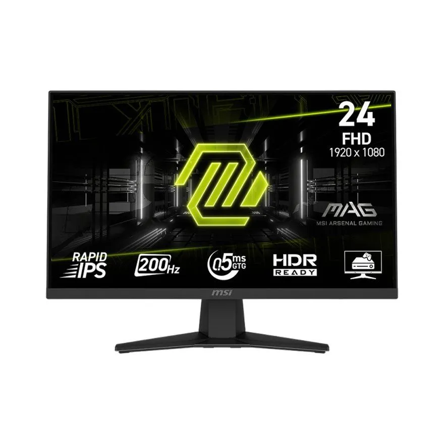 Monitor MSI 24'' MAG 244F FHD IPS 200Hz 0.5ms Gaming Black