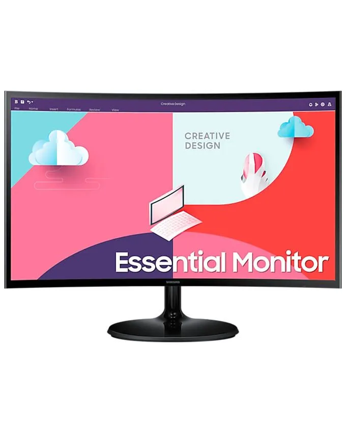 Monitor Samsung 24'' LS24C360EAUXEN zakrivljen