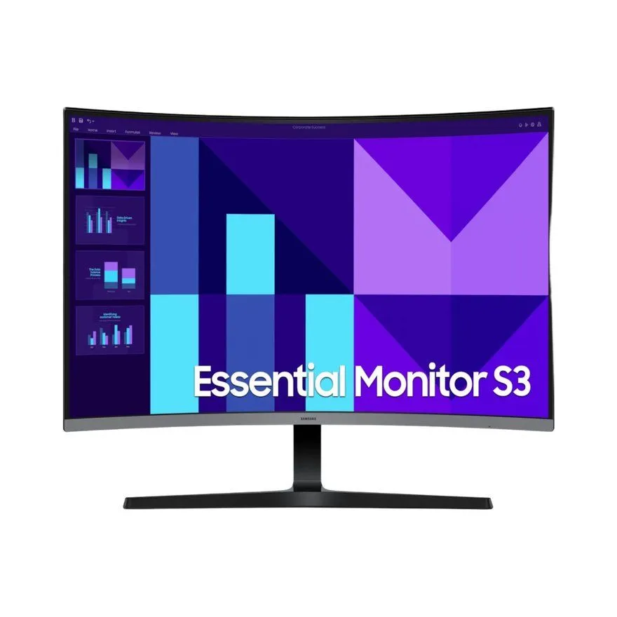 Monitor Samsung 32" Essential S3 S39GD (LS32D396GAUXEN) Full HD / VA / zakrivljen
