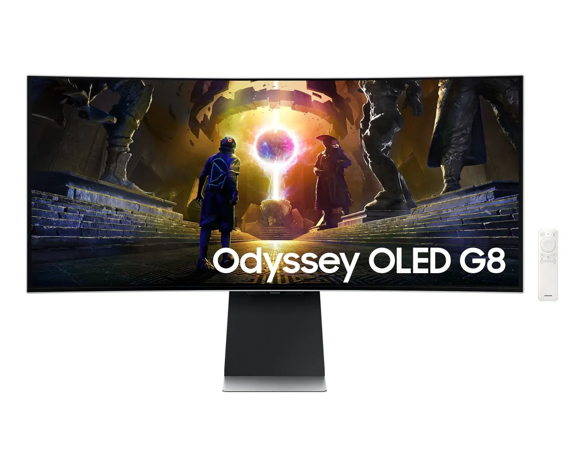 Monitor Samsung 34'' Odyssey G8 LS34DG850SUXDU OLED zakrivljen