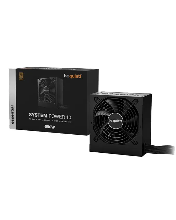 Napajanje Be Quiet 650W System Power 10 Bronze BN328 80+ Bronze