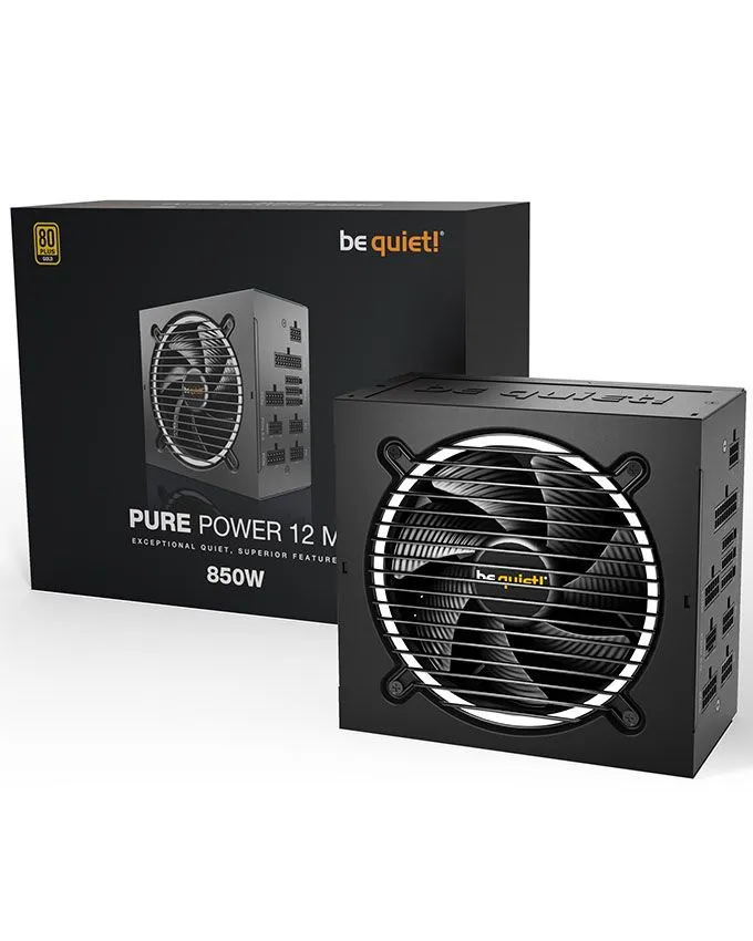 Napajanje Be Quiet 850W Pure Power 12M BN344 ATX3.0 80+ Gold Modularno