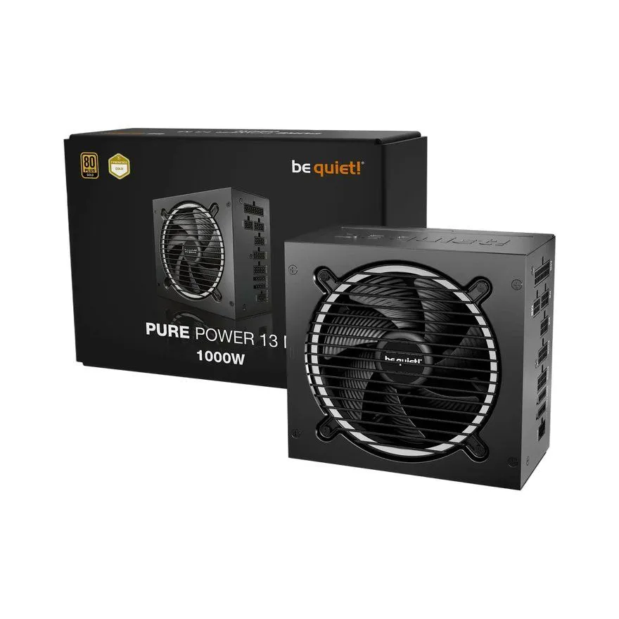 Napajanje Be Quiet Pure Power 13 M 1000W Gold BP028EU Modularno Black