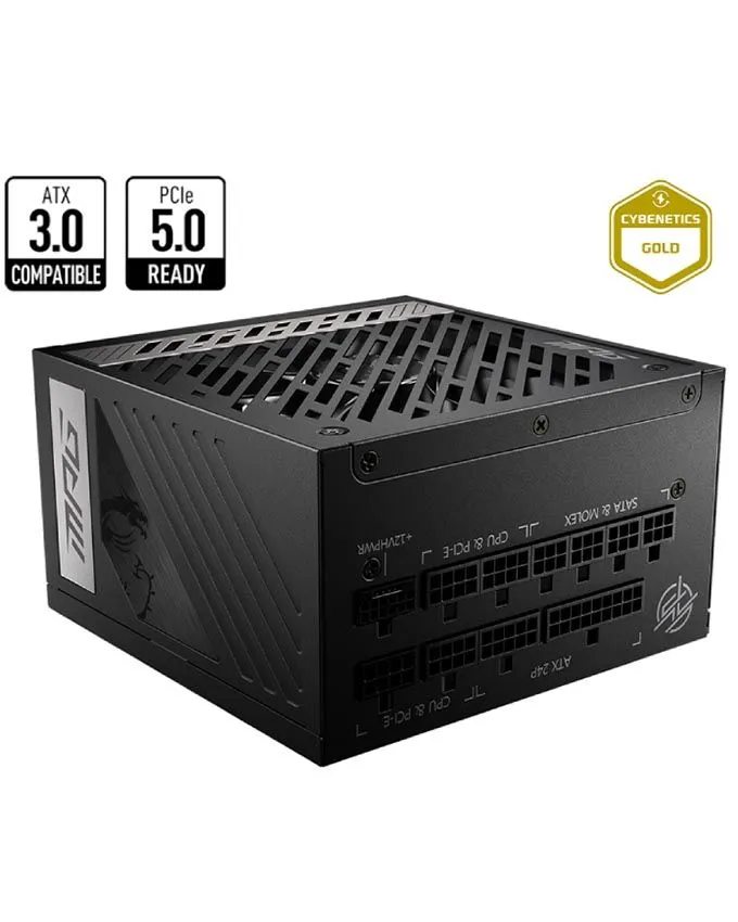 Napajanje MSI 850W MPG A850G PCIE5 80+ Gold  Modularno