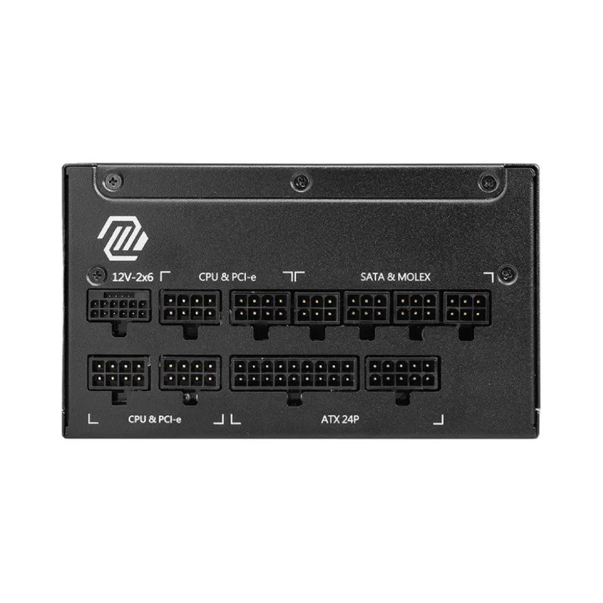 Napajanje MSI MAG A1000GL PCIE5 1000W 80 Plus Gold Modularno Black