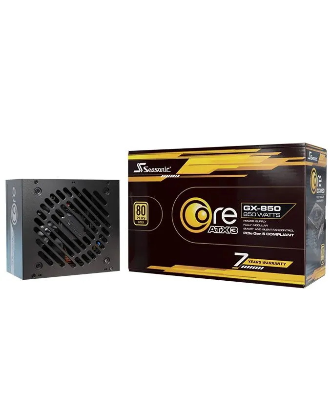 Napajanje Seasonic 850W Core GX-850 (Core ATX 3) / SRP-CGX851-A5A32SF 80+ Gold