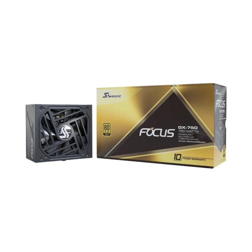 Napajanje Seasonic Focus GX-750 80 Plus Gold Modularno Black
