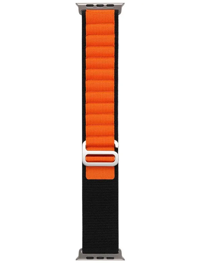 Narukvica za sat MOYE Alpine Loop Black With Orange