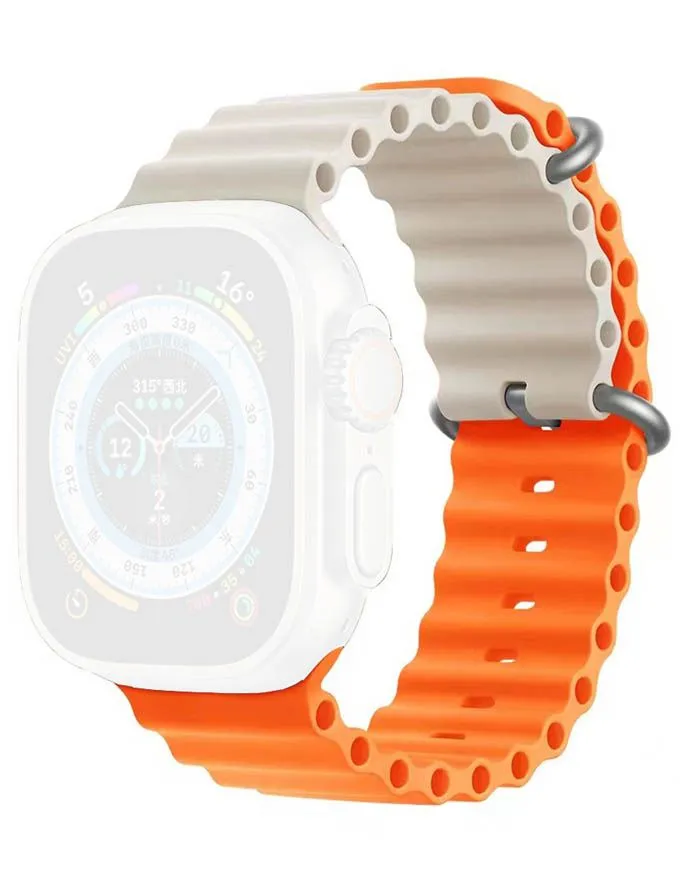 Narukvica za sat MOYE Ocean Strap Orange/Starlight