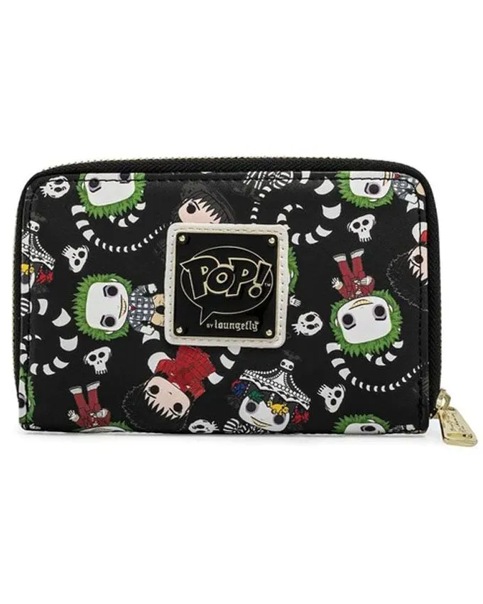 Novčanik Beetlejuice AOP Zip Around Wallet