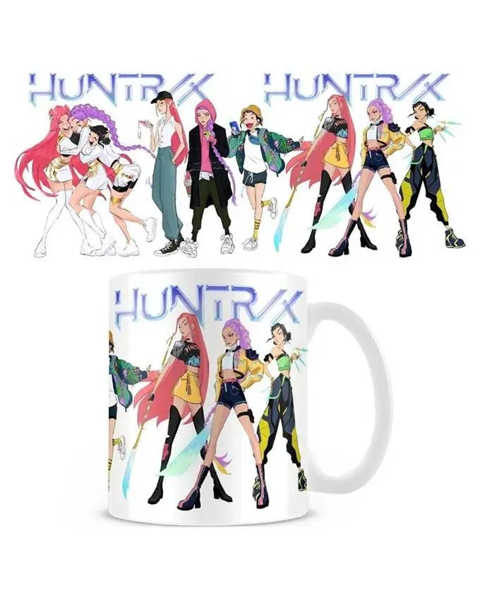 Šolja KPop Demon Hunters - Huntrix Mug - White