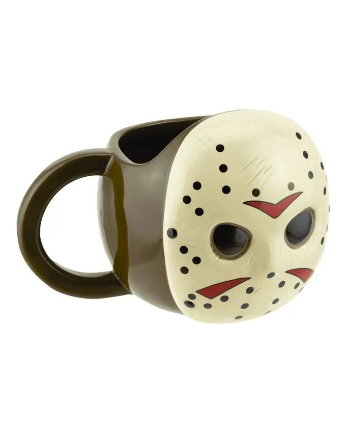 Šolja Paladone Friday the 13th - Jason Voorhees Mask 500ml