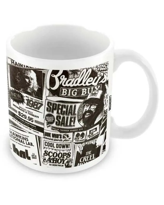 Šolja Pyramid Stranger Things Newspaper Mug 315ml