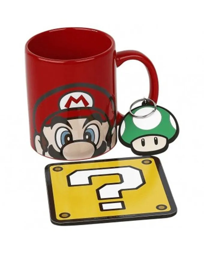 Šolja Super Mario (Mario) Mug Coaster & KeychaIn