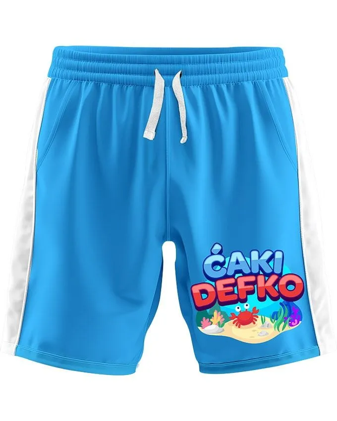 Šorts Defko i Ćaki - Novke i Šmigićka (plavi)
