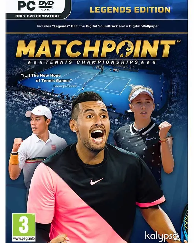 PCG Matchpoint: Tennis Championships - Legends Edition
