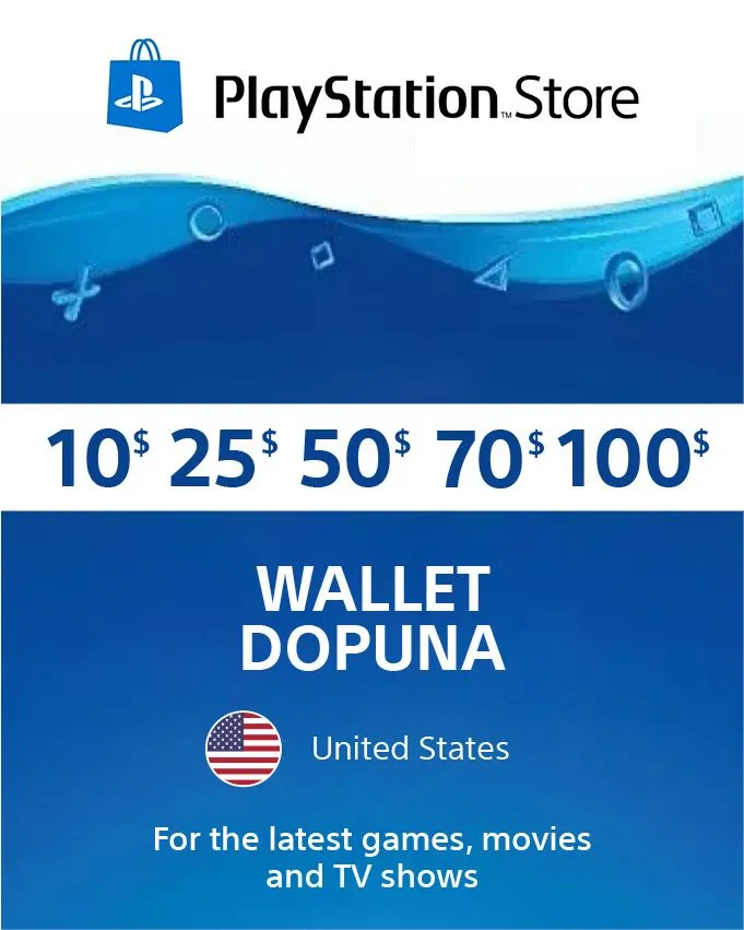 Playstation dopuna PSN (US) - Digitalna dopuna