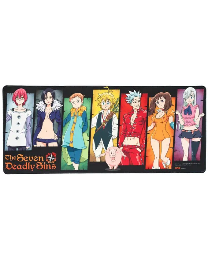 Podloga The Seven Deadly Sins - XL Desk Pad
