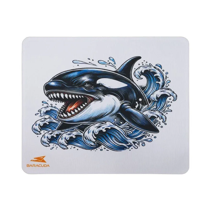 Podloga za miÅ¡ White Shark BARACUDA Orca M ViÅ¡ebojna