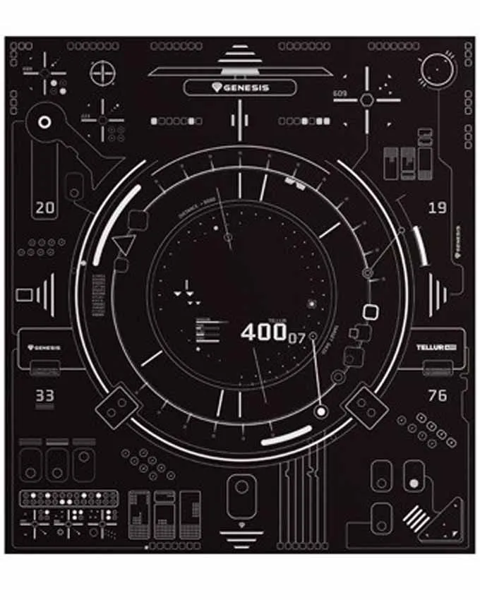 Podloga za stolicu Genesis Tellur 400 Square HUD