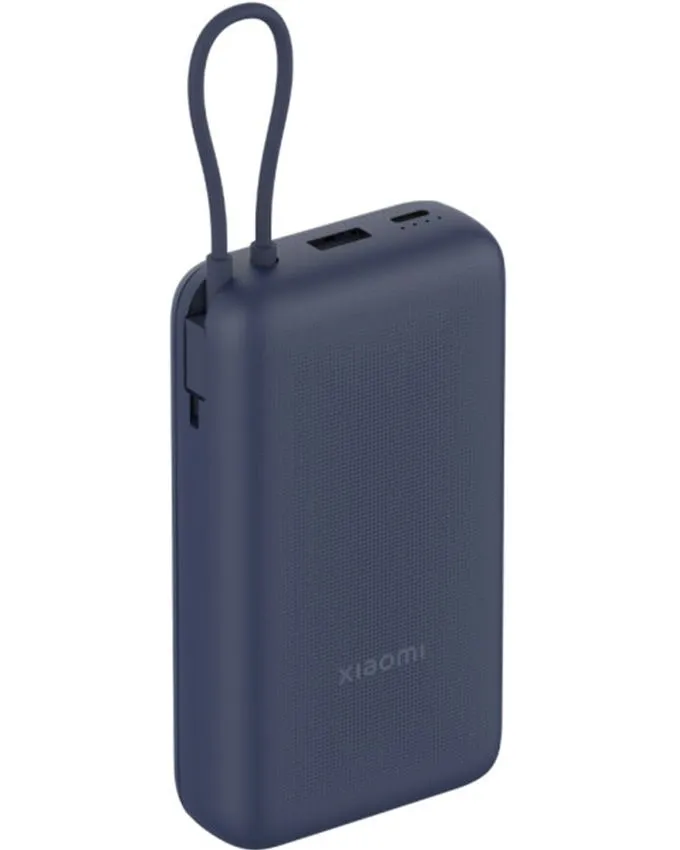 Power Bank Xiaomi 20.000mAh 33W (Integrated Cable) Blue
