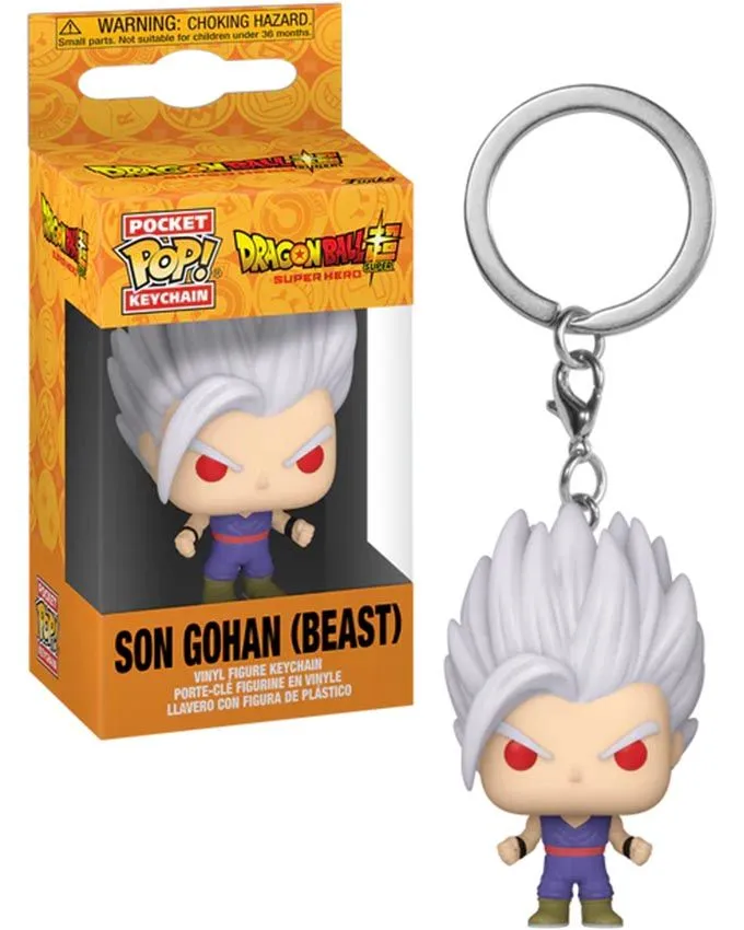 Privezak Funko POP! Keychain: Dragon Ball Super - Super Hero - Gohan Beast