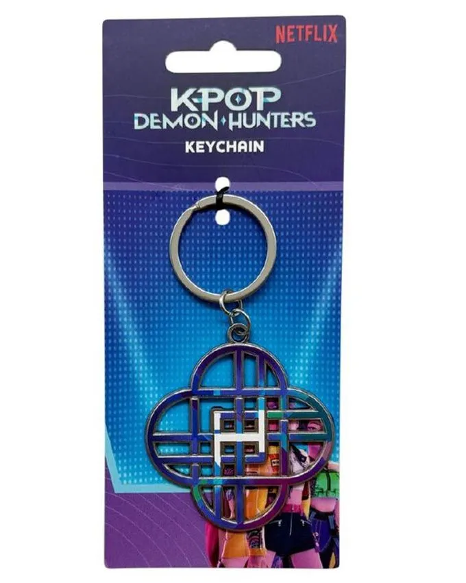 Privezak KPop Demon Hunters - Huntrix Logo Keychain