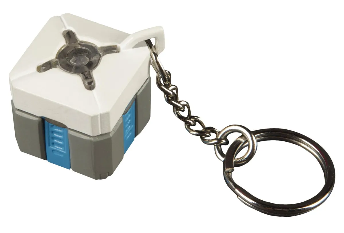 Privezak Overwatch Lootboox Light-Up Keychain