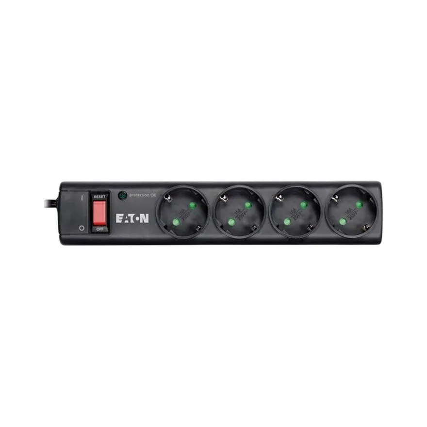 Produžni kabl Eaton 4x Šuko, prekidač, 1m (PS4D)