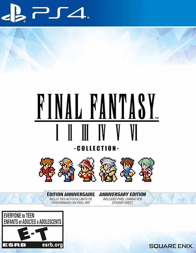 PS4 Final Fantasy I-VI - Anniversary Edition
