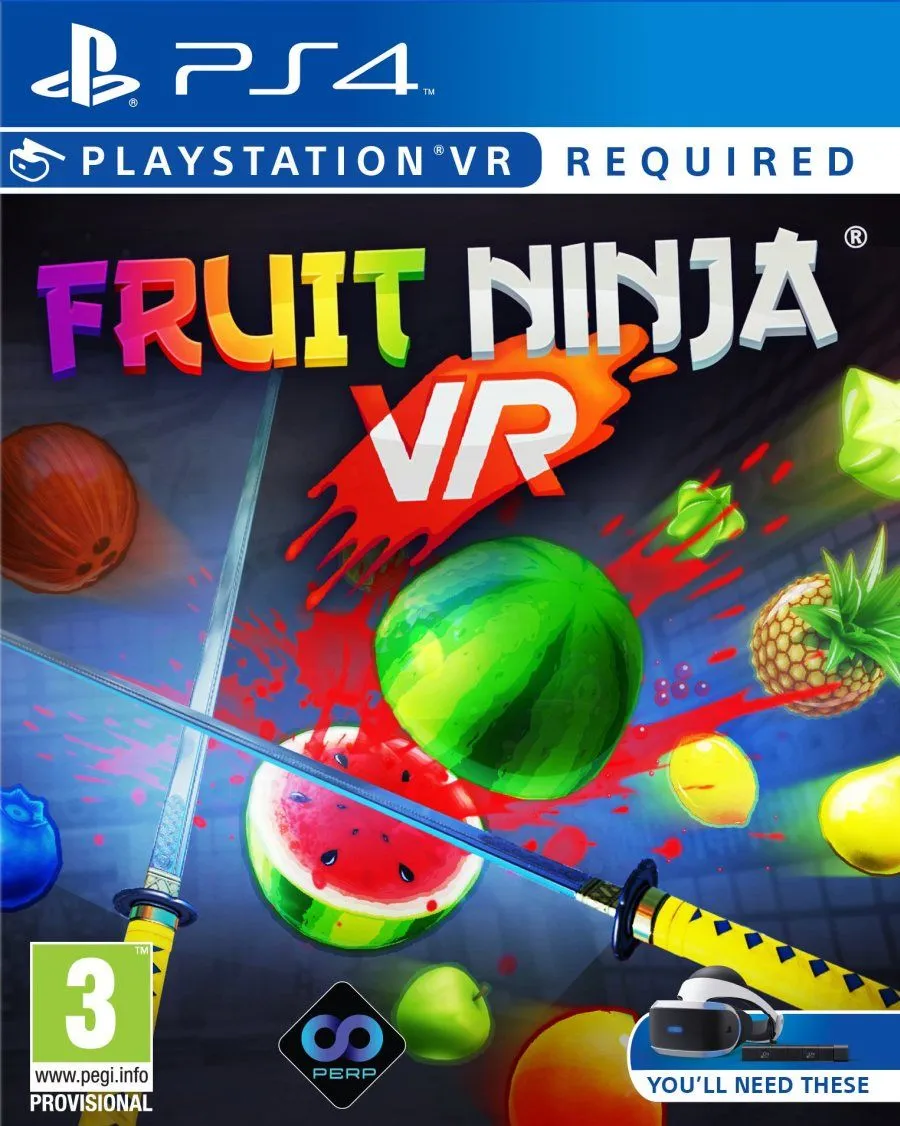 PS4 Fruit Ninja VR