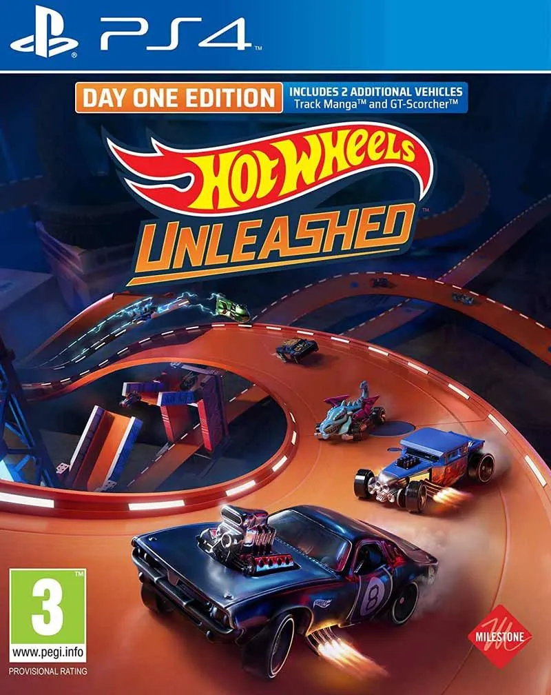 PS4 Hot Wheels Unleashed - Day One Edition