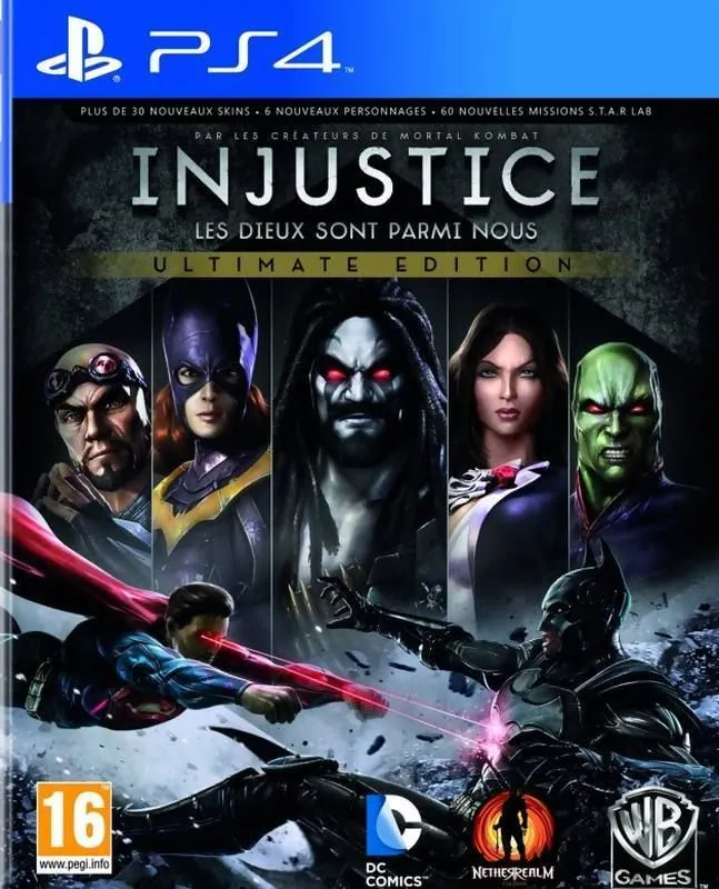 PS4 Injustice Gods Among Us Ultimate Edition