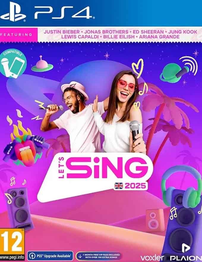 PS4 Let's Sing 2025