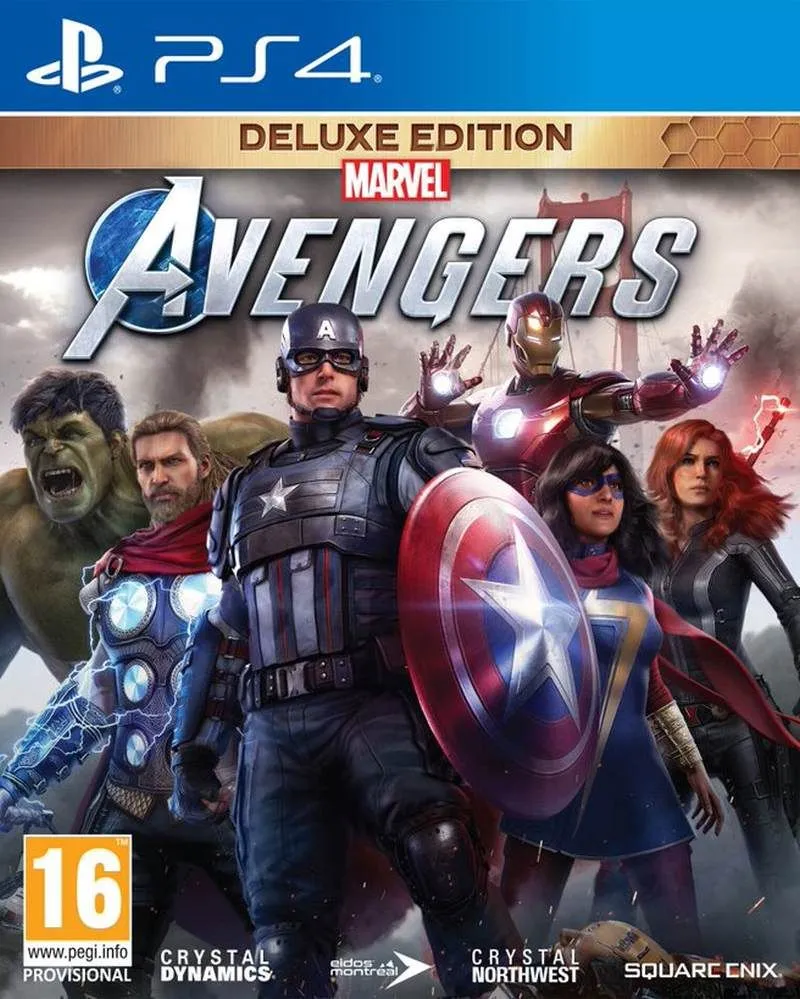 PS4 Marvels Avengers - Deluxe Edition