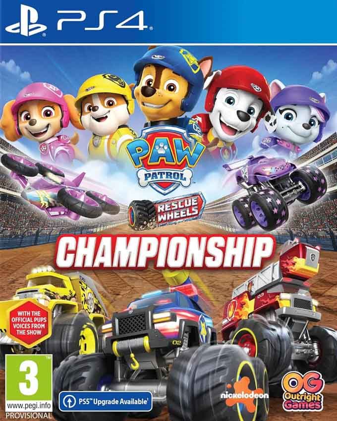 PS4 PAW Patrol Rescue Wheels: Championship